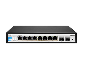 Switch Foredge AI2010GX | Switch L2 Gigabit 8 Cổng RJ45 + 2 SFP Hỗ Trợ Cloud Apollo
