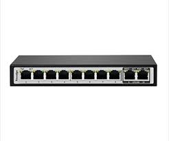 Switch PoE Foredge AI2082G | 8 Cổng PoE 100Mbps + 2 Cổng Gigabit Uplink