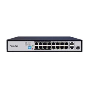 Switch PoE Foredge AI6016H Gigabit 16+2