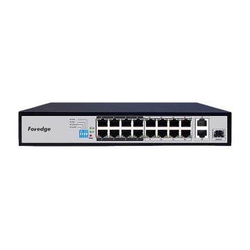 Switch PoE Foredge AI6016H Gigabit 16+2