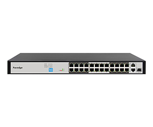 Switch PoE Foredge AI6024H Gigabit 24+2 Cổng PoE 500M