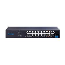 Switch PoE Foredge AI8016M 100M 16+2 Cổng – Giải Pháp Mạng PoE Chuyên Nghiệp Cho Hệ Thống Camera IP