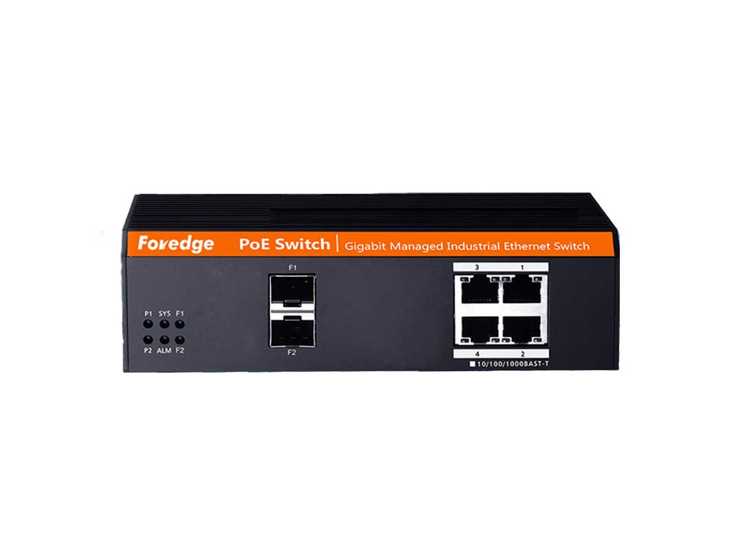 Switch PoE Quản Lý Foredge IS104GPS-2F