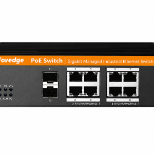 Switch Quản Lý L2 Foredge IS108GS-2F | 8 Cổng Gigabit + 2 Cổng SFP, Quản Lý Cloud Apollo